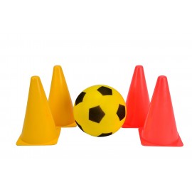 Set fotbal cu jaloane - Androni Giocattoli - poza 4