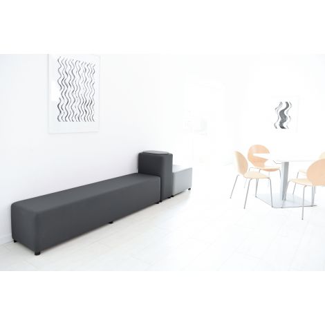 Set fotolii puf pentru sala de relaxare, asteptare, gradinita si scoala, Blocco 5 - poza 5