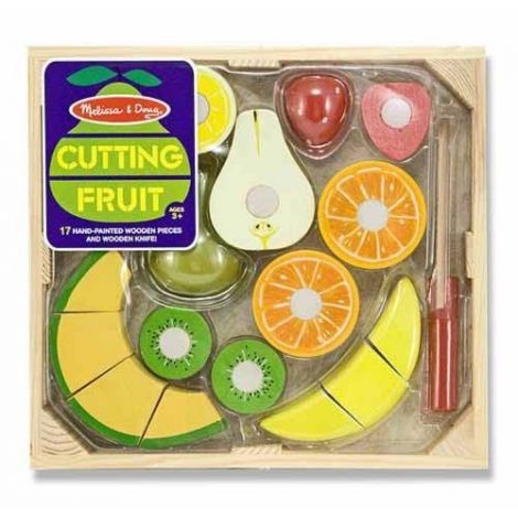 Set fructe lemn pentru taiat - Melissa & Doug 4021 - poza 2