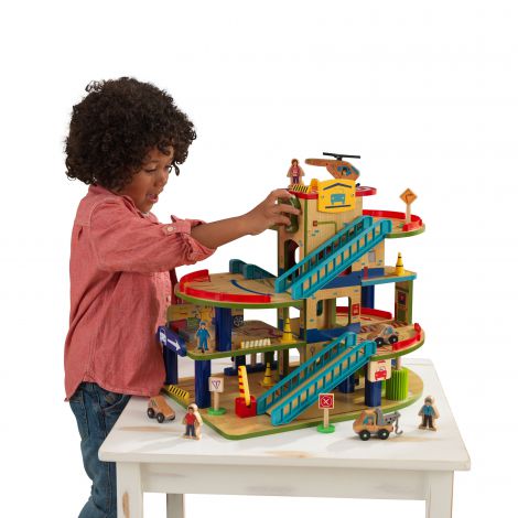 Set garaj cu spalatorie Kidkraft 63470 - poza 1