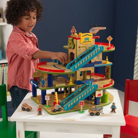 Set garaj cu spalatorie Kidkraft 63470 - poza 3