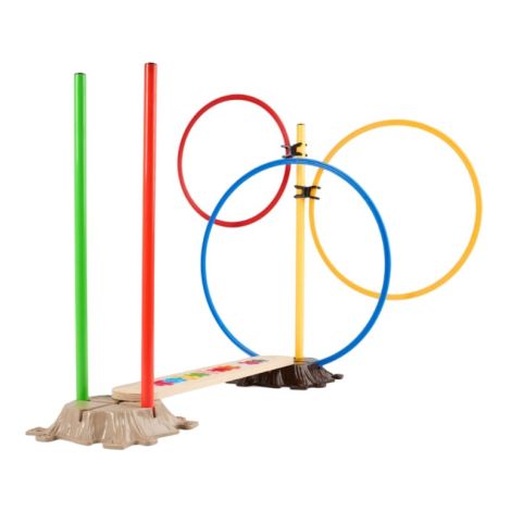 Set gimnastica si motricitate Obstacole Mic - poza 1