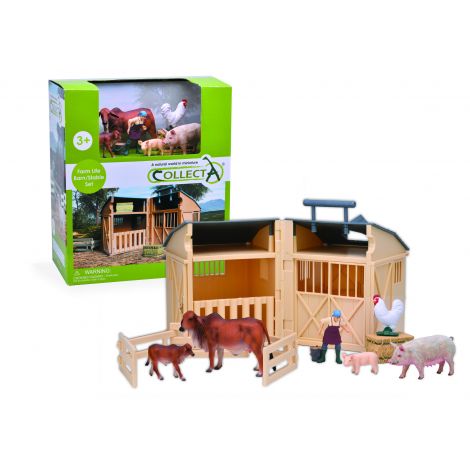 Set Grajd si sura pentru animale cu figurine incluse - poza 2
