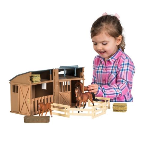 Set Grajd si sura pentru animale cu figurine incluse - poza 5