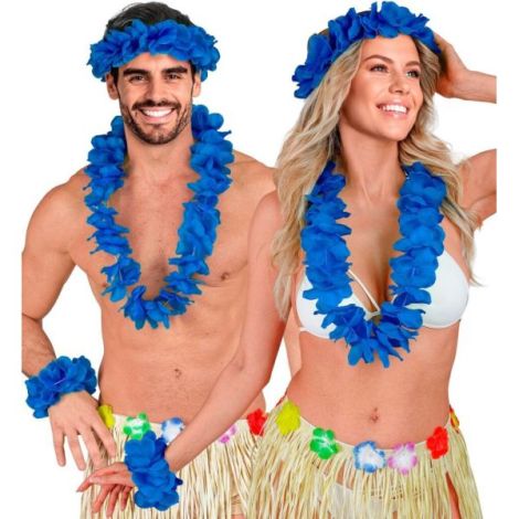 Set hawaii albastru - poza 3