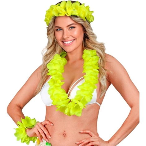Set hawaii galben - poza 2