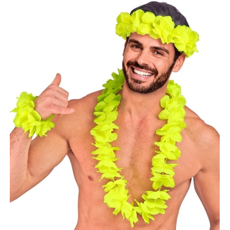 Set hawaii galben - poza 3