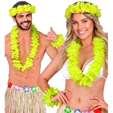 Set hawaii galben - poza 4