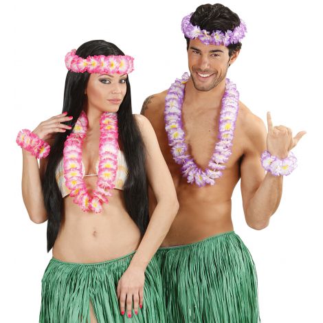 Set hawaii luau 4 culori - poza 2