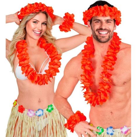 Set hawaii rosu - poza 2