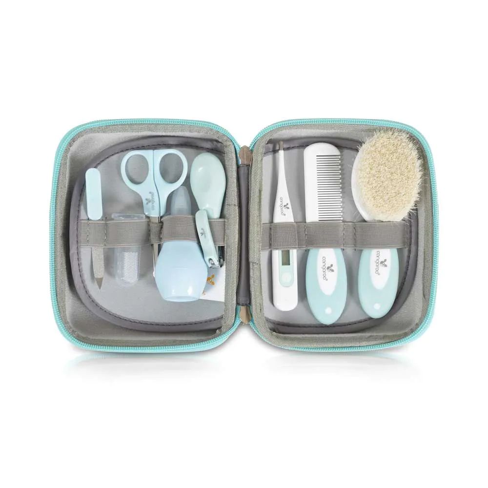 Set igiena pentru bebelusi Cangaroo Hygiene 8 piese Albastru - poza 1