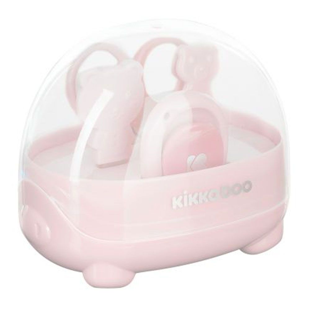 Set igiena pentru bebelusi Kikka Boo 4 piese roz - poza 1