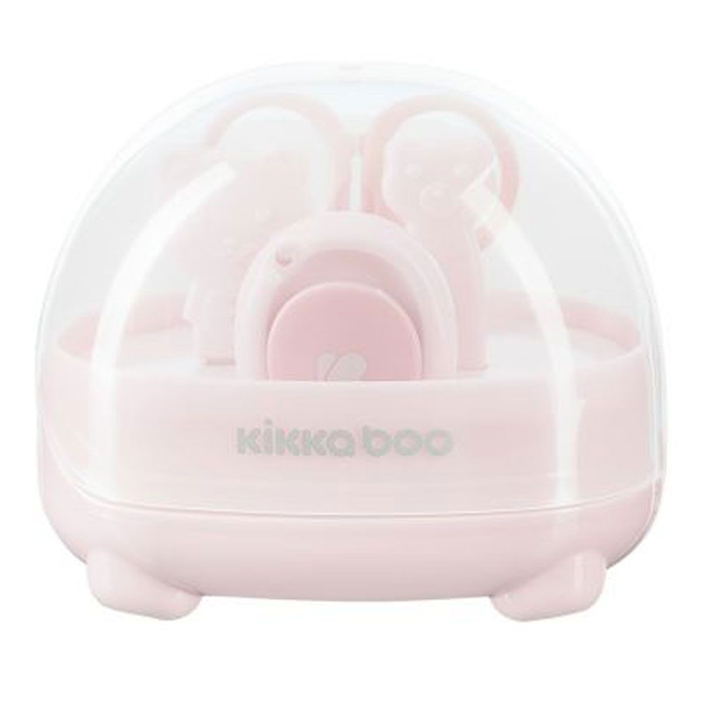 Set igiena pentru bebelusi Kikka Boo 4 piese roz - poza 2