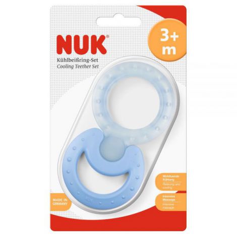Set Inele Dentitie Nuk Albastru - poza 1