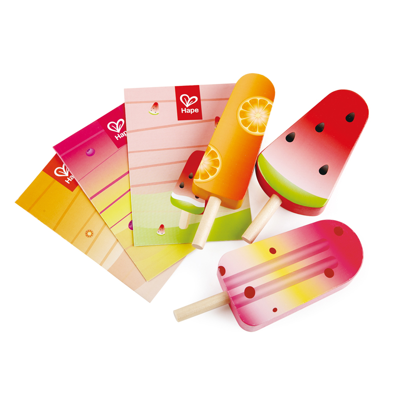 Set inghetata din lemn Hape 3 piese - poza 1