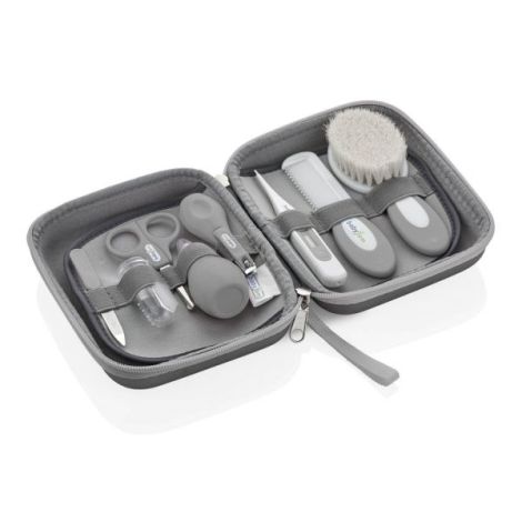 Set ingrijire unghii bebelusi cu 9 piese BabyJem Grooming Set (Culoare: Gri) - poza 1