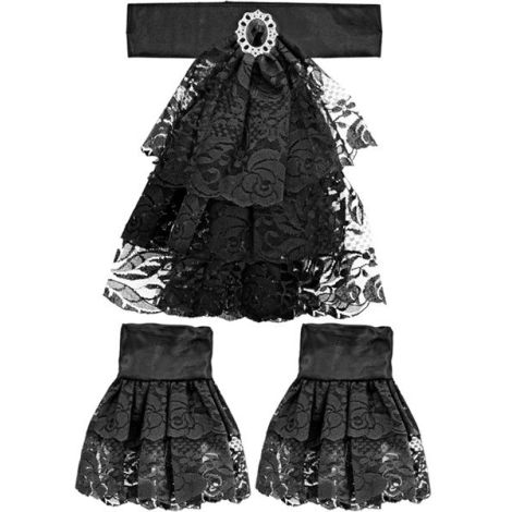 Set jabou si mansete dantela - poza 1
