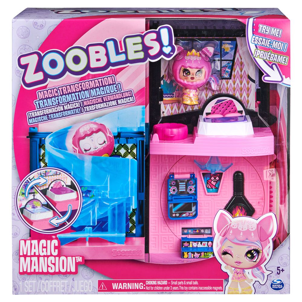 Set joaca casuta magica cu figurina transformabila Zoobles - poza 2