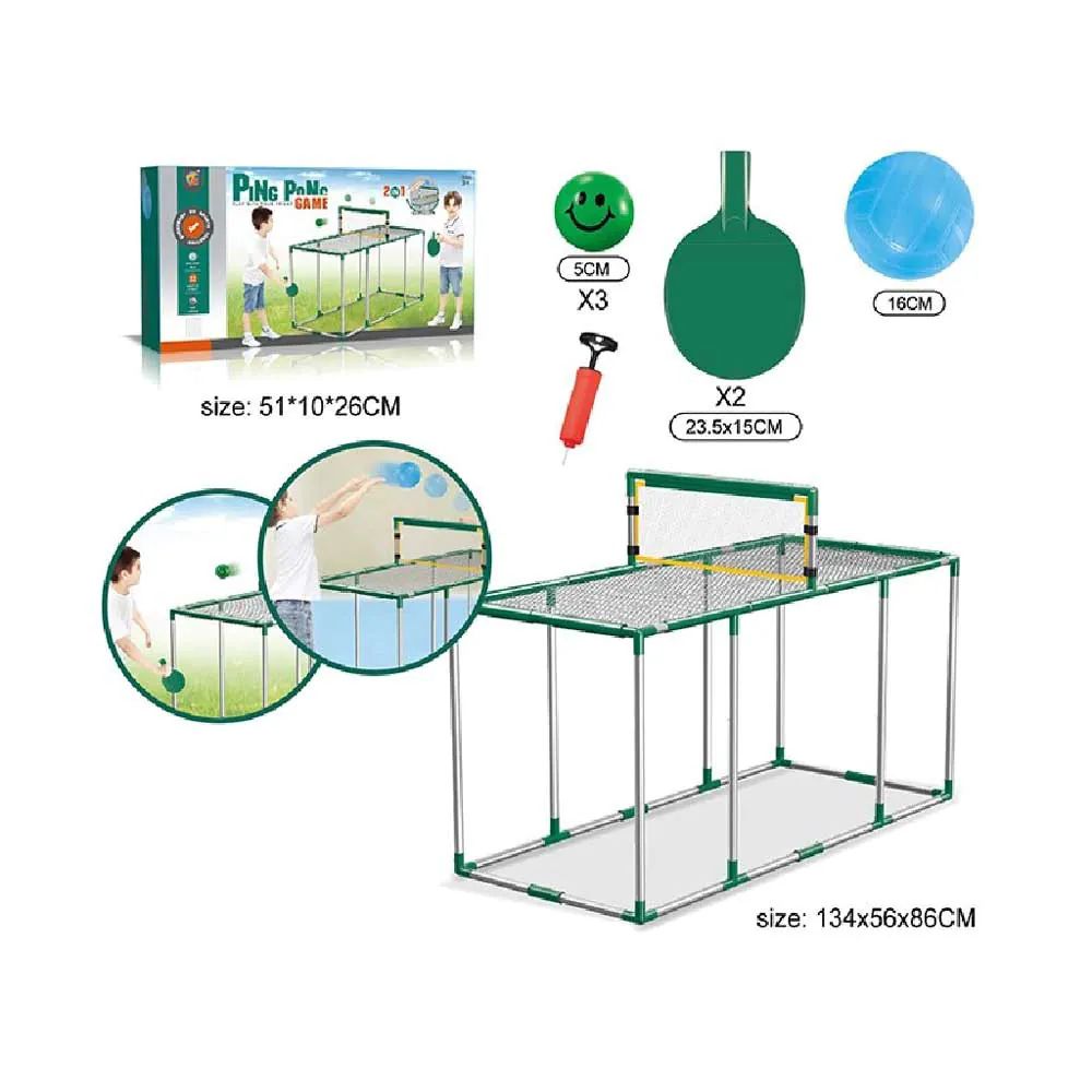 Set joaca pentru copii Volei si Tenis de Masa 134x56x86 cm - poza 1