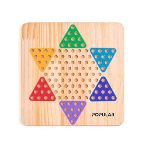 Set jocuri clasice - Sah, Dame, Table, Domino, Nu te supara, Dame chinezesti, Moara - poza 4