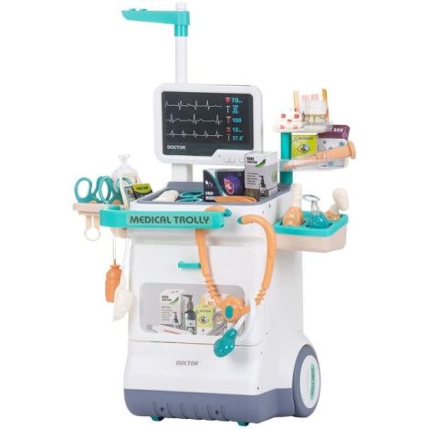 Set jucarie Chipolino Doctor cu lumini, sunete si 26 accesorii - poza 1