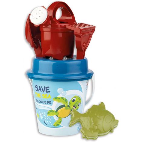 Set jucarii apa si nisip Galetusa cu unelte Recycled - poza 2
