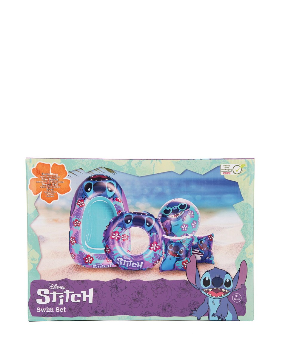 Set jucarii gonflabile pentru plaja Stitch - poza 2