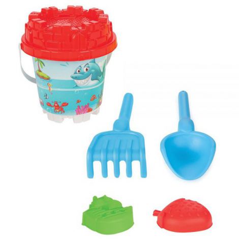 Set jucarii nisip Pilsan Carucior cu accesorii - poza 3