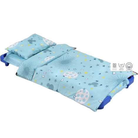 Set Lenjerie cu pilota si perna pentru patut gradinita diverse modele - poza 1