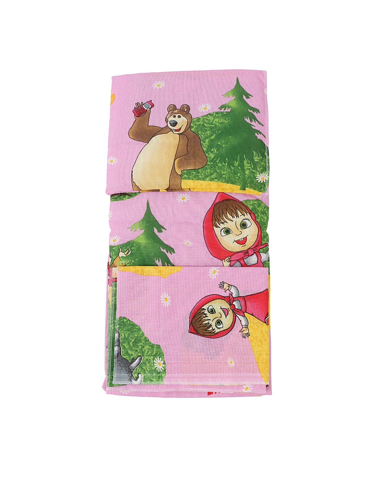 Set lenjerie patut 3 piese Masha si Ursul