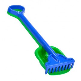 Set lopata si grebla 56 cm Compact - Androni Giocattoli - poza 3