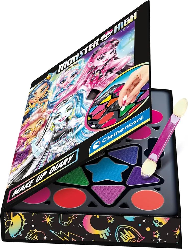 Set machiaj Clementoni Monster High Jurnal 18801 - poza 2