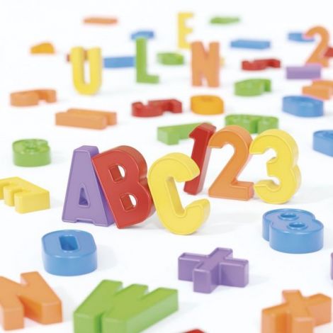 Set magnetic ABC 123, 4 ani+, Quercetti Q05465 - poza 2