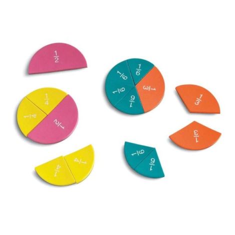 Set magnetic - cercuri cu fractii - poza 1