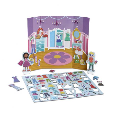 Set magnetic de joaca Fashion - Melissa & Doug - poza 1