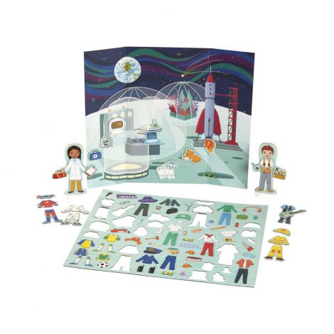 Set magnetic de joaca Meserii - Melissa & Doug - poza 1