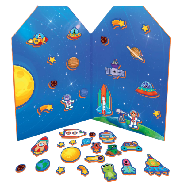 SET MAGNETIC DIN SPUMA EVA, SPATIUL COSMIC, PUEDO