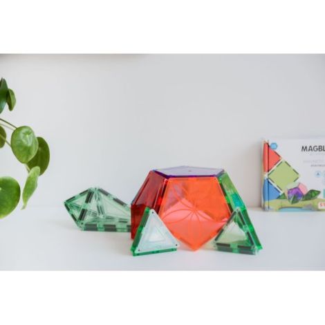 Set magnetic Magblox - 6 piese magnetice pentagon pentru constructie - poza 4