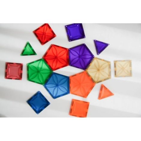 Set magnetic Magblox - 6 piese magnetice pentagon pentru constructie - poza 5