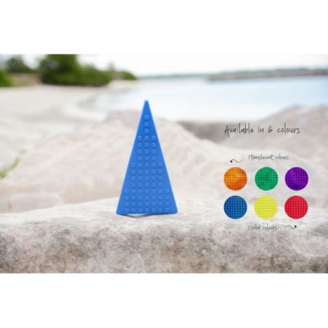 Set magnetic Magbrix 12 piese triunghi isoscel - compatibil cu caramizi de constructie tip Lego - poza 2