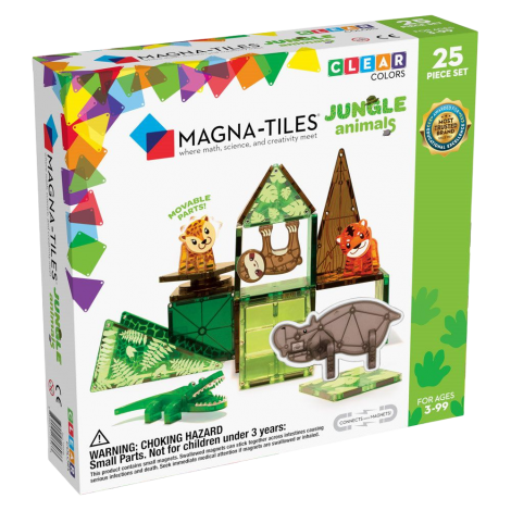 Set magnetic Magna-Tiles Jungle Animals - poza 1