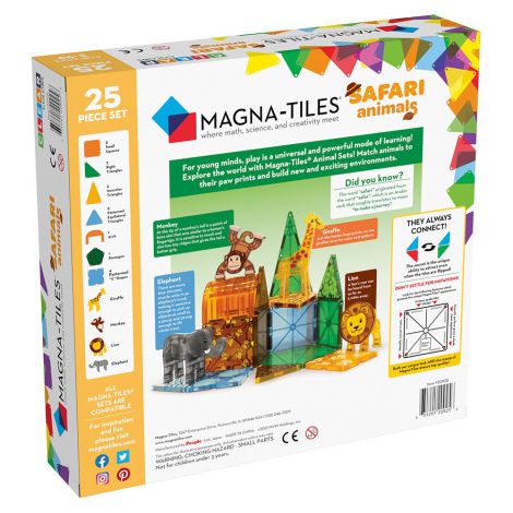 Set magnetic Magna-Tiles Safari Animals - poza 4