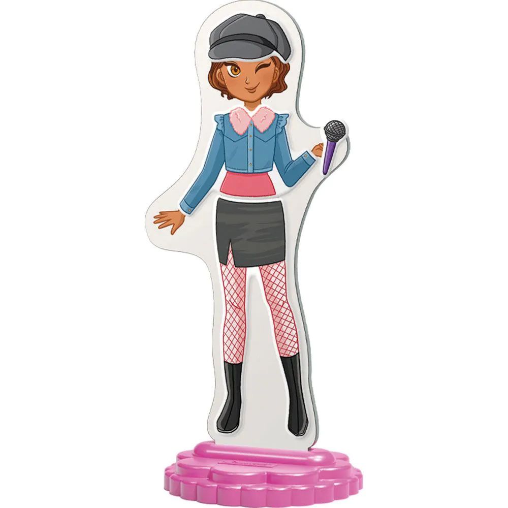 Set magnetic Quercetti Fashion Girl Laura 02926 - poza 1