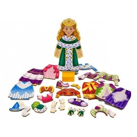 Set magnetic Sa imbracam printesa Elisa Melissa & Doug 3553 - poza 2