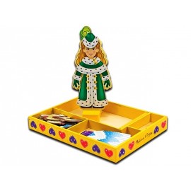Set magnetic Sa imbracam printesa Elisa Melissa & Doug 3553 - poza 3