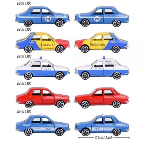 Set Majorette Dacia 1300 cu 5 masinute - poza 3
