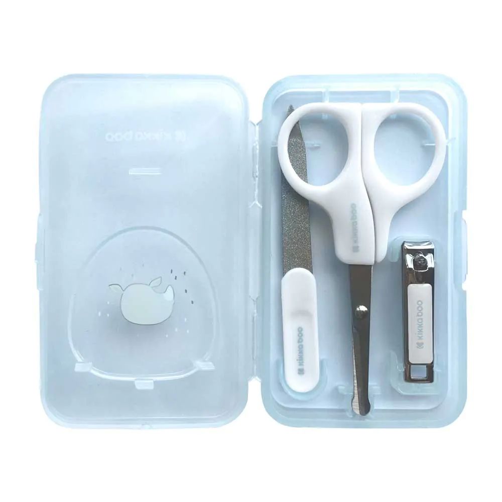 Set manichiura bebelusi 3 piese Kikka Boo Savanna albastru - poza 1