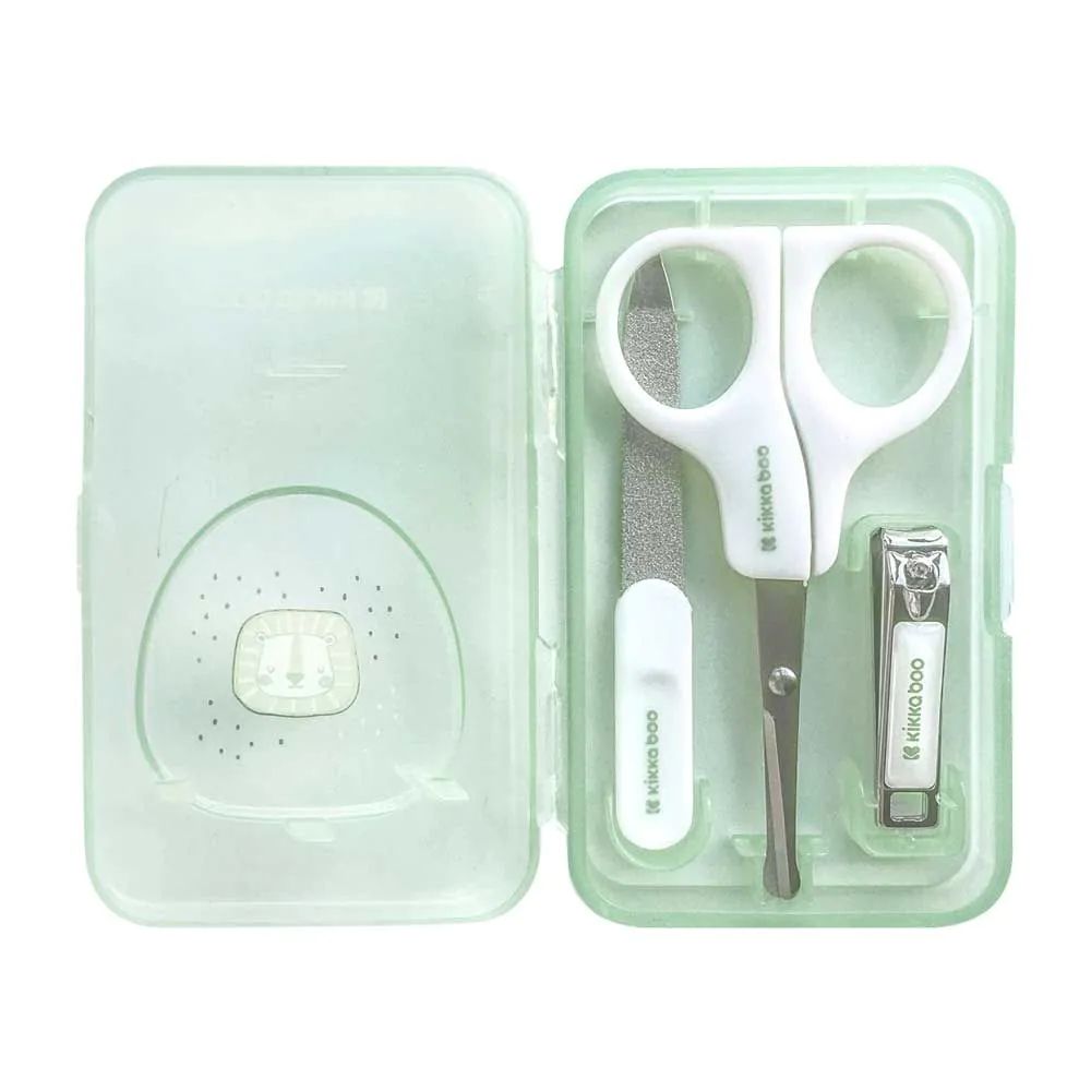 Set manichiura bebelusi 3 piese Kikka Boo Savanna verde menta - poza 1