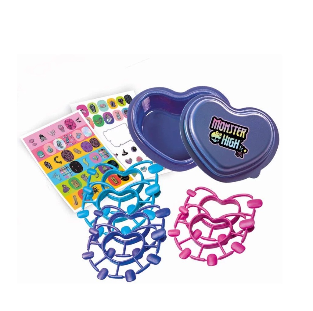 Set manichiura Clementoni Monster High Clawsome Nail Art - poza 1