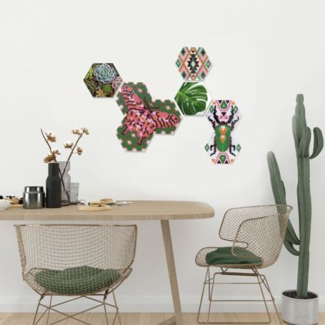 Set margele de calcat Beedz Art - Botanica cu placi hexagonale - poza 3
